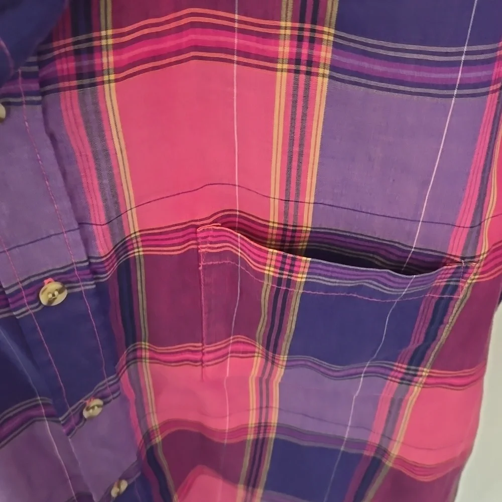Clear Creek plaid short sleeve shirt - Picture 8 of 11